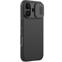 Карбоновая накладка Nillkin CamShield Pro Magnetic для Apple iPhone 17 (6.3")