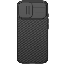 Карбоновая накладка Nillkin CamShield Pro Magnetic для Apple iPhone 17 (6.3") – Черный