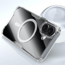 TPU чехол Nillkin Nature Pro Magnetic для Apple iPhone 17 (6.3") – Прозрачный
