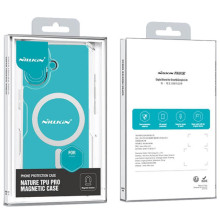 TPU чехол Nillkin Nature Pro Magnetic для Apple iPhone 17 (6.3") – Прозрачный