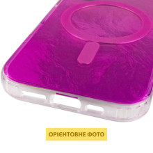 Чехол TPU Shiny Mountain Magnetic Fit для Apple iPhone 17 (6.3") – Розовый