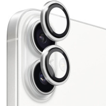 Захисне скло BlueO Metal на камеру для Apple iPhone 17 (6.3") – Срібний