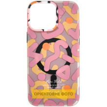 TPU чехол Pastel Chaos with MagSafe для Apple iPhone 17 (6.3") – Розовый