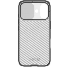 Карбоновая накладка Nillkin CamShield Pro для Apple iPhone 17 (6.3") – Черный