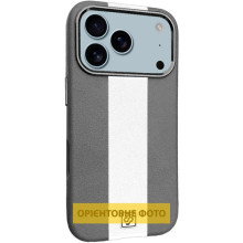 Кожаный чехол Rally with MagSafe для Apple iPhone 17 (6.3") – Серый