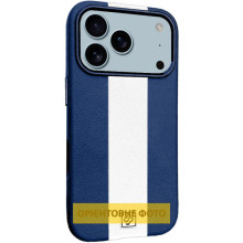 Кожаный чехол Rally with MagSafe для Apple iPhone 17 (6.3") – Голубой