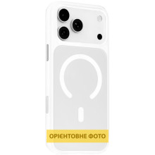 TPU+PC чехол Blueo Skin Friendly Frosted with MagSafe для Apple iPhone 17 (6.3") – Белый