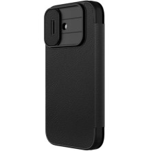 Кожаный чехол-книжка Nillkin Qin Pro Camshield для Apple iPhone 17 (6.3")