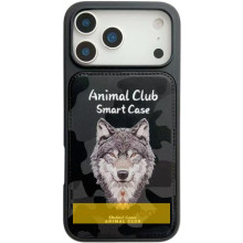 TPU+PC чохол Animal Club для Apple iPhone 17 (6.3") – Чорний