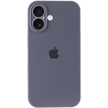 Чехол Silicone Case Full Camera Protective (AA) для Apple iPhone 17 (6.3") – Серый