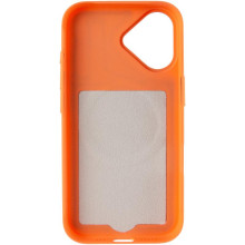 Чохол PC TechWoven Hybrid with MagSafe для Apple iPhone 17 (6.3") – Помаранчевий