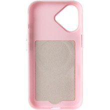 Чохол PC TechWoven Hybrid with MagSafe для Apple iPhone 17 (6.3") – Рожевий