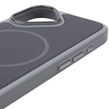 Чохол PC TechWoven Hybrid with MagSafe для Apple iPhone 17 (6.3") – Сірий