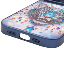 Чохол TPU+PC Crystal Hunt with MagSafe для Apple iPhone 17 (6.3") – Blue