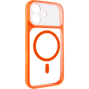 Чохол TPU+PC GETMAN Moon Clear with MagSafe для Apple iPhone 17 (6.3")