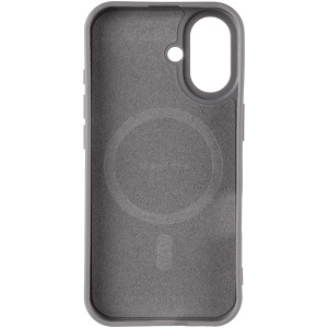 TPU чохол Carbon Protective with Magsafe для Apple iPhone 17 (6.3") – Сірий