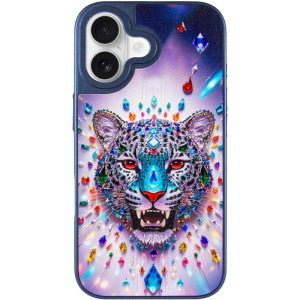 Чехол TPU+PC Crystal Hunt with Magnetic Fit для Apple iPhone 17 (6.3")