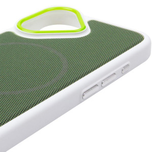 Чехол PC Textile Hybrid with Magnetic Fit для Apple iPhone 17 (6.3")