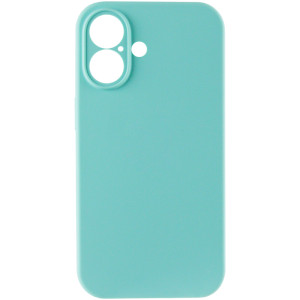 Чехол Silk Full Camera Protective (AA) NO LOGO для Apple iPhone 17 (6.3") – Бирюзовый