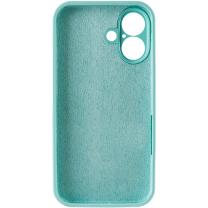 Чехол Silk Full Camera Protective (AA) NO LOGO для Apple iPhone 17 (6.3") – Бирюзовый