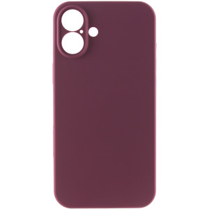 Чехол Silk Full Camera Protective (AA) NO LOGO для Apple iPhone 17 (6.3") – Бордовый