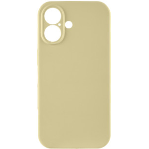 Чехол Silk Full Camera Protective (AA) NO LOGO для Apple iPhone 17 (6.3") – Желтый