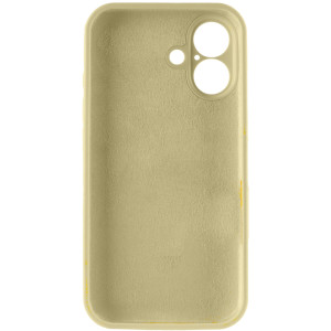 Чехол Silk Full Camera Protective (AA) NO LOGO для Apple iPhone 17 (6.3") – Желтый