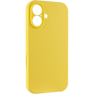 Чехол Silk Full Camera Protective (AA) NO LOGO для Apple iPhone 17 (6.3") – Желтый