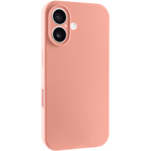 Чехол Silk Full Camera Protective (AA) NO LOGO для Apple iPhone 17 (6.3") – Персиковый