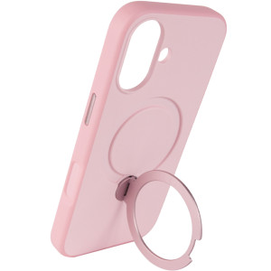 Чехол Ummi Colorful with Magnetic Fit HQ Ring для Apple iPhone 17 (6.3") – Розовый