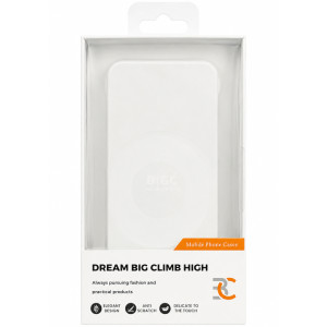 Чехол PC Slim Matte with Magnetic Fit (camera button) для Apple iPhone 17 (6.3") – Белый