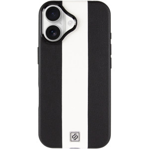 Кожаный чехол Rally with Magnetic Fit для Apple iPhone 17 (6.3") – Черный