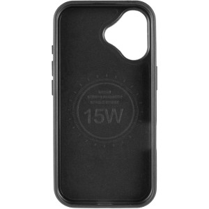 Кожаный чехол Rally with Magnetic Fit для Apple iPhone 17 (6.3") – Черный