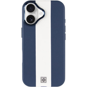 Кожаный чехол Rally with Magnetic Fit для Apple iPhone 17 (6.3") – Blue