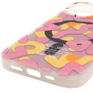 TPU чохол Pastel Chaos with Magnetic Fit для Apple iPhone 17 (6.3") – Рожевий