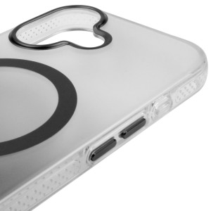 Чехол TPU+PC Phantom with Magnetic Fit для Apple iPhone 17 (6.3") – Черный