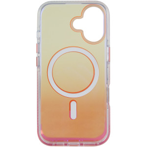 Чехол TPU+PC Phantom with Magnetic Fit для Apple iPhone 17 (6.3") – Оранжевый