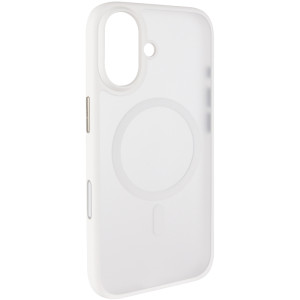 TPU+PC чохол Blueo Skin Friendly Frosted with Magnetic Fit для Apple iPhone 17 (6.3") – Білий
