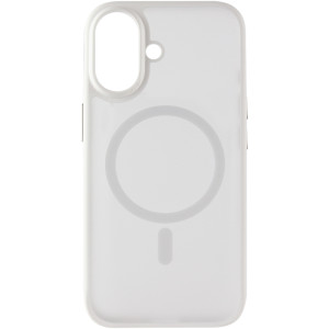 TPU+PC чохол Blueo Skin Friendly Frosted with Magnetic Fit для Apple iPhone 17 (6.3") – Білий
