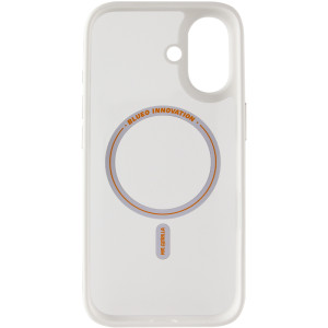 TPU+PC чохол Blueo Skin Friendly Frosted with Magnetic Fit для Apple iPhone 17 (6.3") – Білий