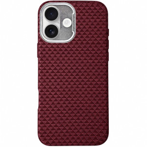 Чехол TPU+PC KVZV Triangular Pattern with Magnetic Fit для Apple iPhone 17 (6.3")