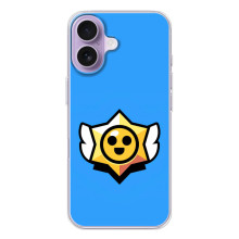 Бампер (ТПУ) з принтом Brawl Stars на Айфон 17 (Значок)