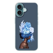 Чехлы (ART) Цветы на iPhone 17 (VPrint) (Квіти на голові)