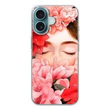 Чехлы (ART) Цветы на iPhone 17 (VPrint) (Очі в квітах)