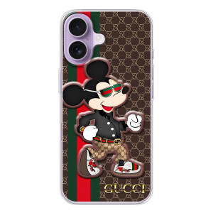 Чехлы Бренд GUCCI для iPhone 17 – Маус Гуччи