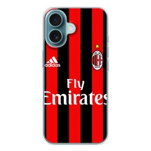 Чохли для iPhone 17 (VPrint) - Футбольні клуби (Milan)