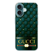 Чохли  GUCCI для Айфон 17 (AlphaPrint) (Текстура Гуччі)