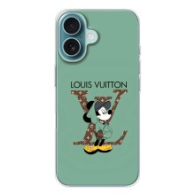 Чохли Луі Вітон для iPhone 17 (AlphaPrint - LOUIS VUITTON) (Міккі Маус LV)