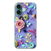 Чохли з квітами для iPhone 17 (VPrint) (Дизайн квітів)
