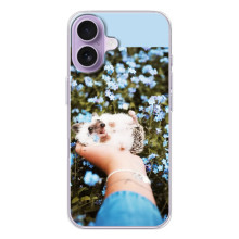 Чохли з зображенням різних тварин на iPhone 17 (Їжачок в руці)